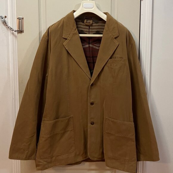 The Territory Ahead Other - The Territory Ahead Men's Size XXL 100% Cotton 3 Button Jacket. Light Brown.